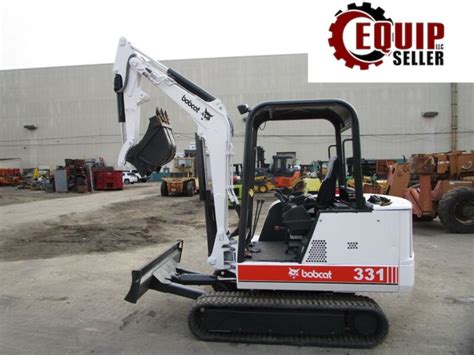 Bobcat 331 Excavators Equipment for Sale